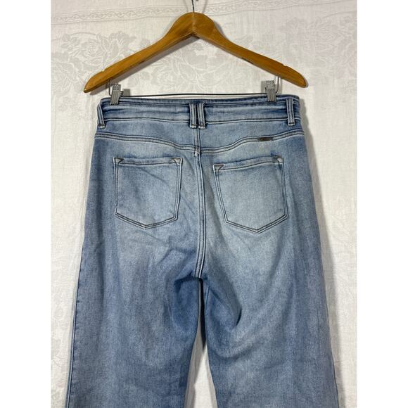 KanCan Jeans 9 28 Bootcut Button Fly Light Wash Blue Denim - Picture 10 of 15